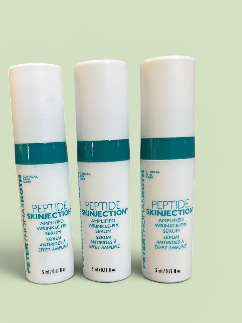 Peptide SKINJECTION Amplified Wrinkle-Fix SERUM Minis by PETER THOMAS ROTH!!